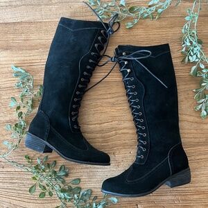 NWOT Alvida Leather Boot Black Y4